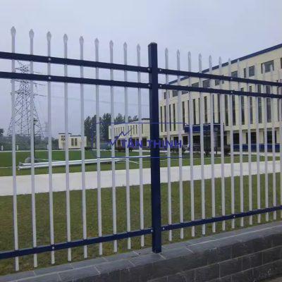Hàng rào thép hộp sơn tĩnh điện cho khu công nghiệp