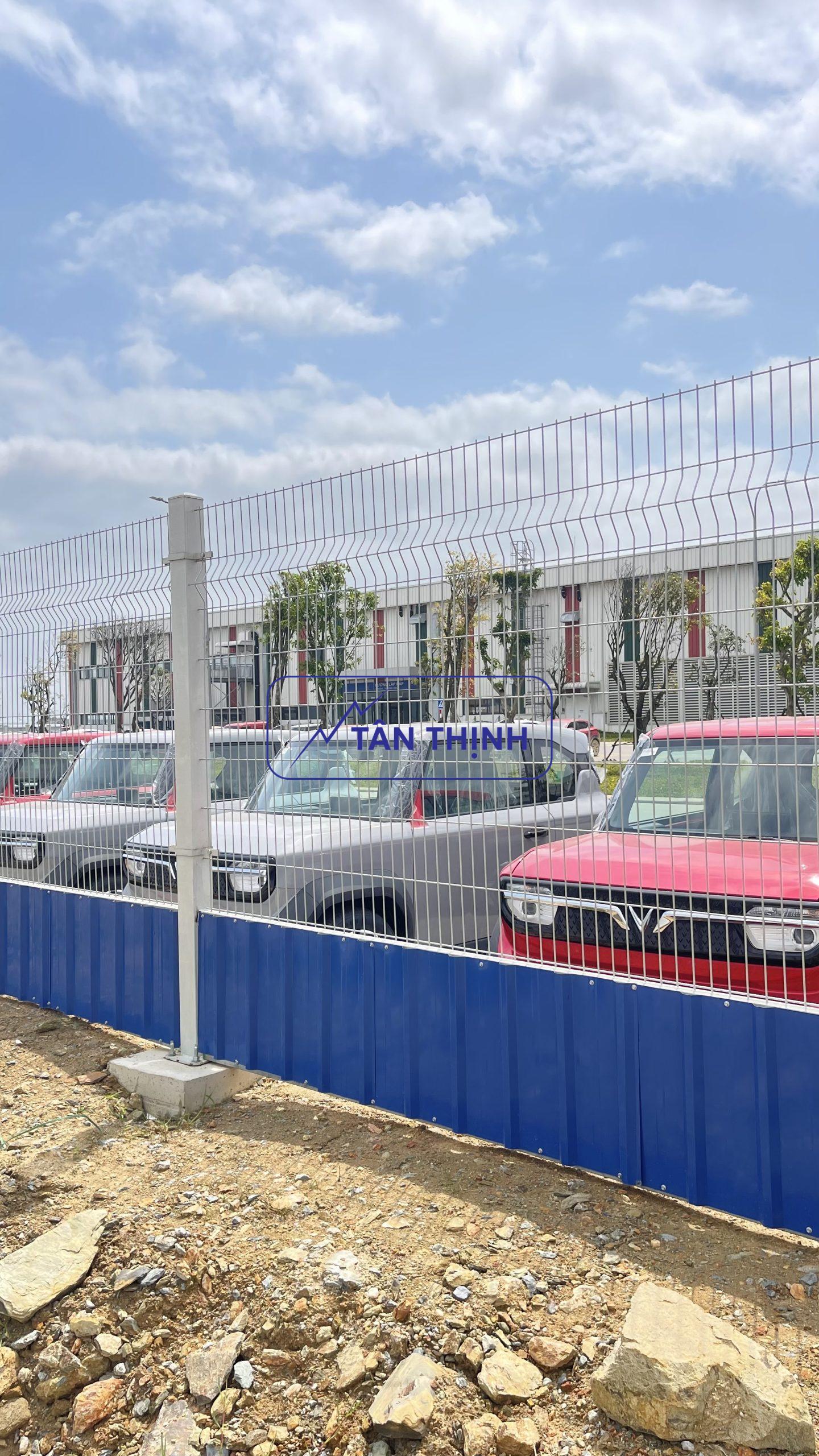 Lưới thép hàng rào sơn tĩnh điện