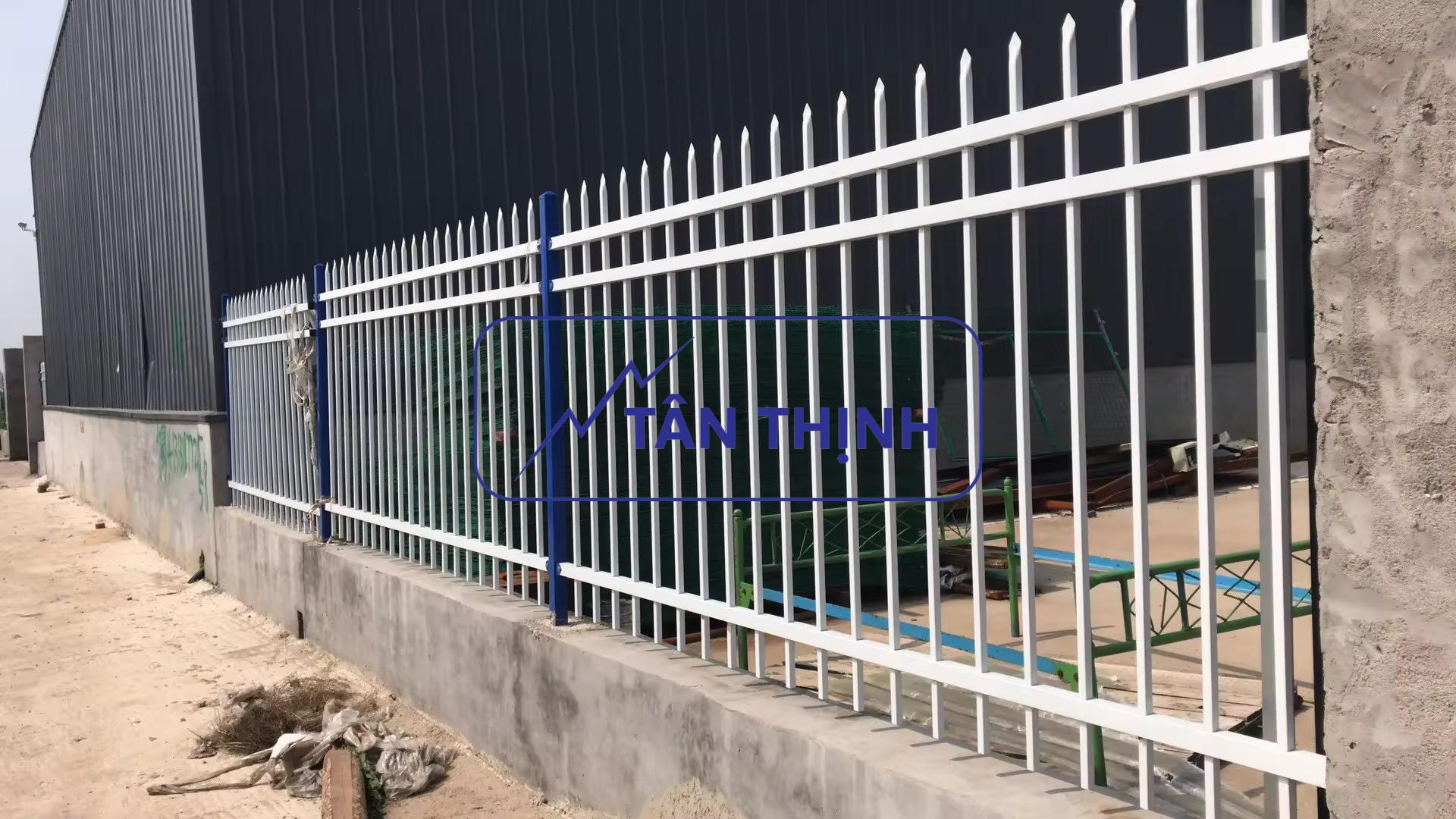 Hàng rào thép hộp khu đô thị Hàng rào thép hộp khu đô thị